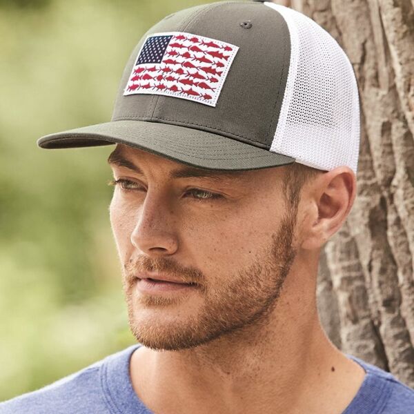 PFG Fish Flag Mesh™ Flexfit® Cap Thumbnail