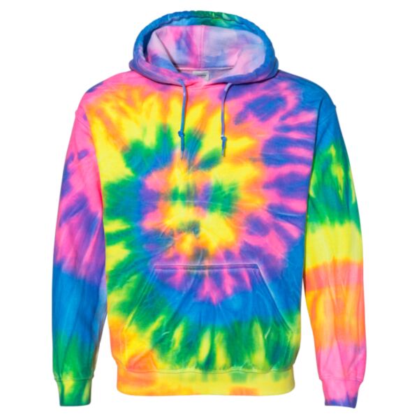 Youth Blended Tie-Dyed Hooded Sweatshirt Thumbnail